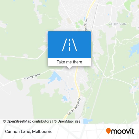 Cannon Lane map
