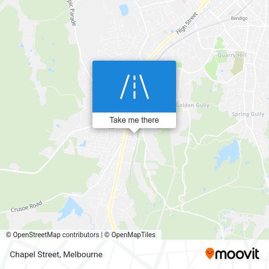 Chapel Street map