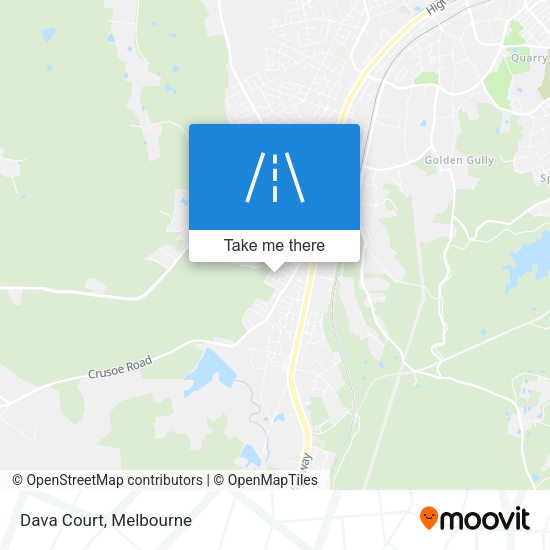 Dava Court map