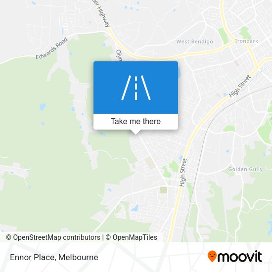 Ennor Place map