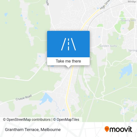 Grantham Terrace map
