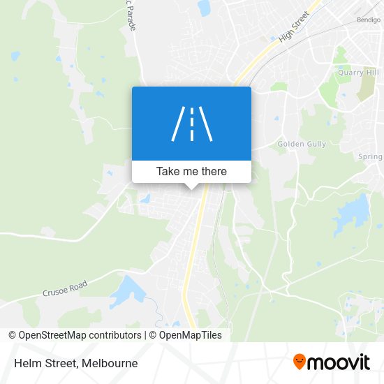 Helm Street map