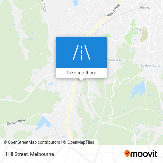 Hill Street map