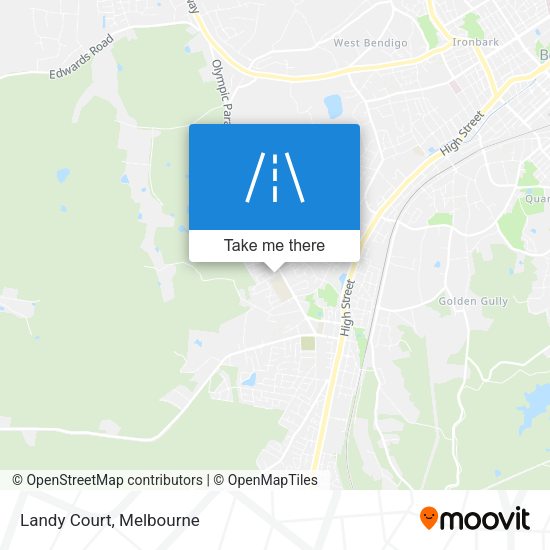 Landy Court map