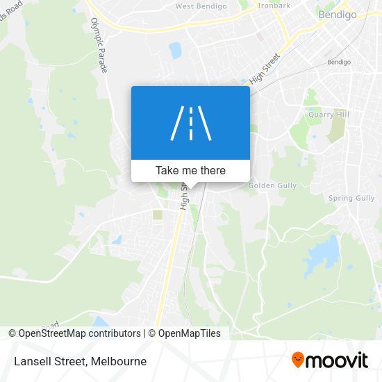 Lansell Street map