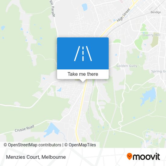 Menzies Court map