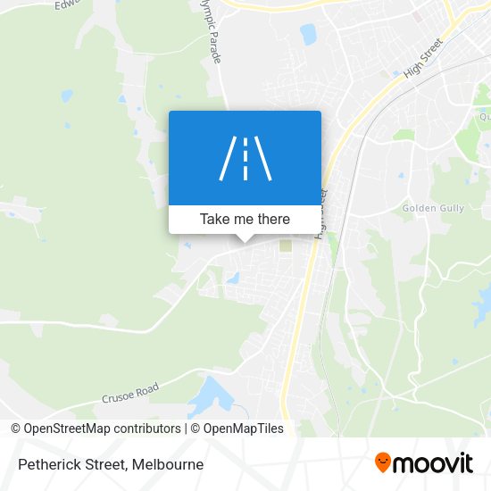 Petherick Street map