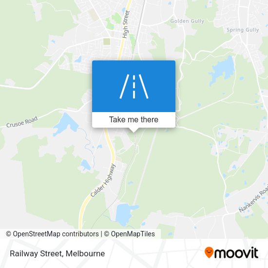 Railway Street map