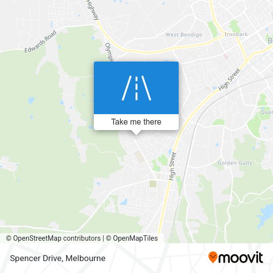 Spencer Drive map