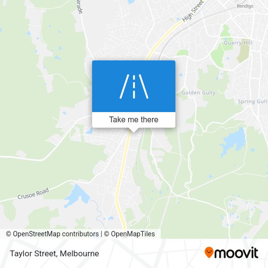 Taylor Street map