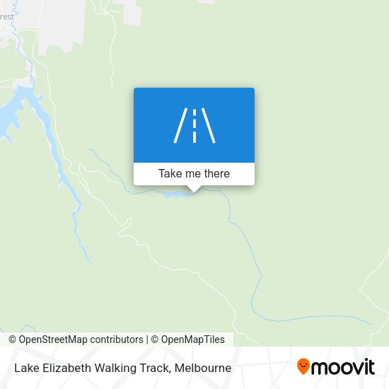 Lake Elizabeth Walking Track map