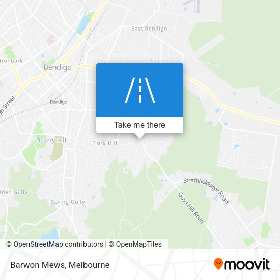 Barwon Mews map