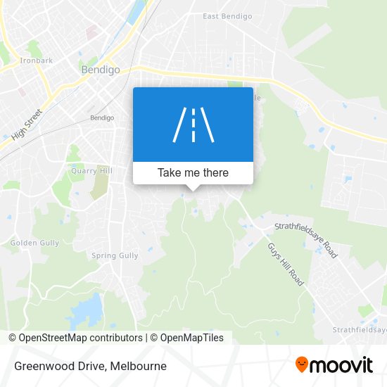Greenwood Drive map