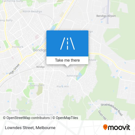 Lowndes Street map