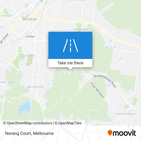 Nerang Court map
