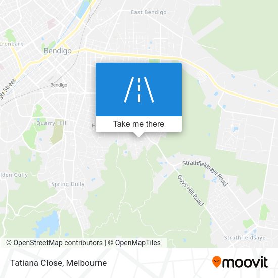 Tatiana Close map