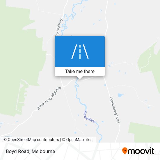 Boyd Road map