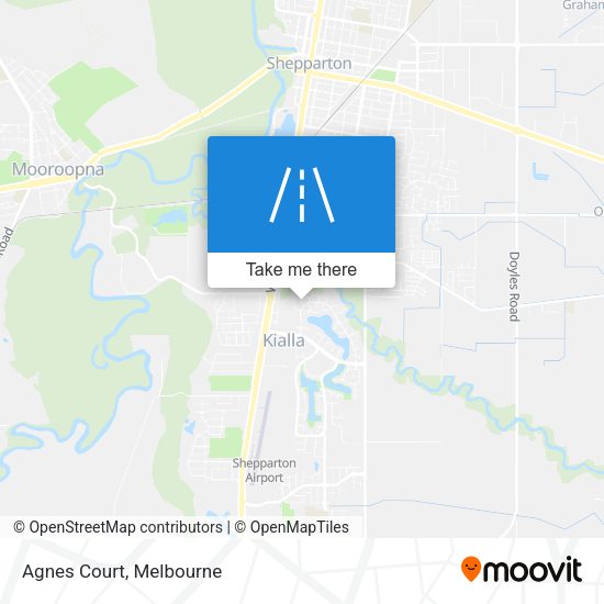 Agnes Court map