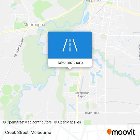 Creek Street map