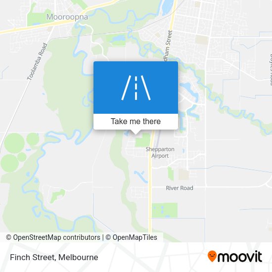 Finch Street map