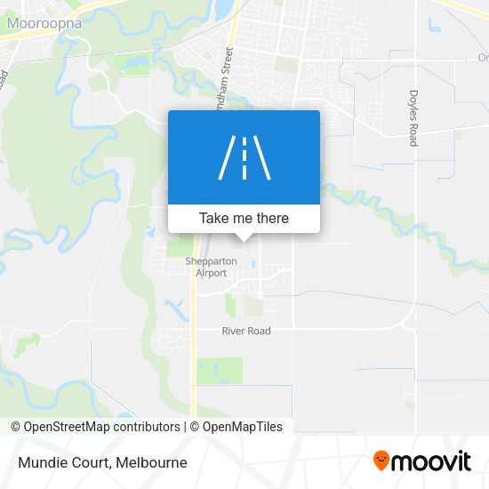 Mundie Court map