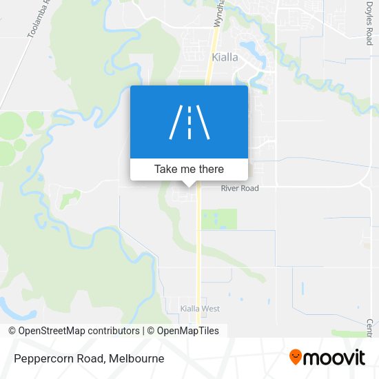 Peppercorn Road map