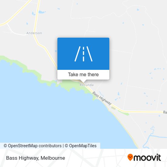 Bass Highway map