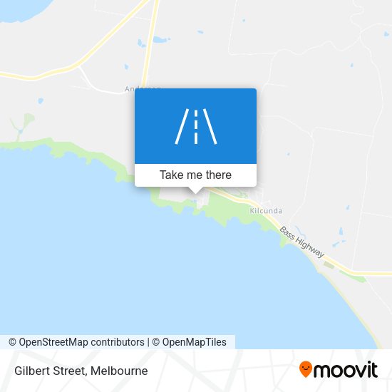 Gilbert Street map