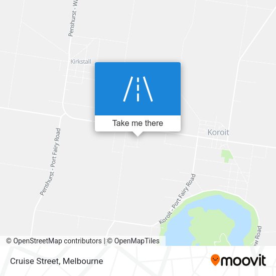 Cruise Street map