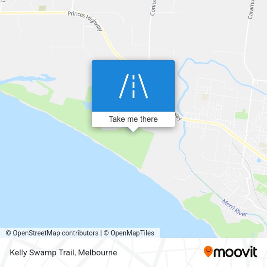 Kelly Swamp Trail map