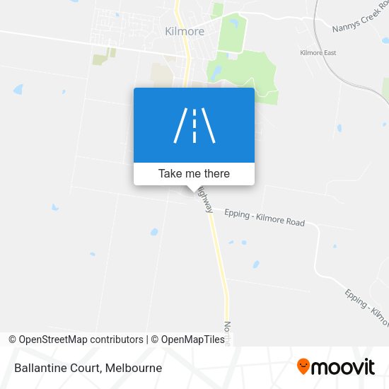 Ballantine Court map