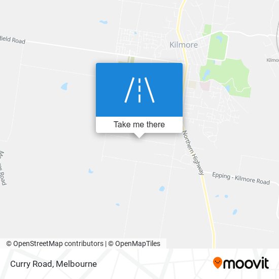 Curry Road map