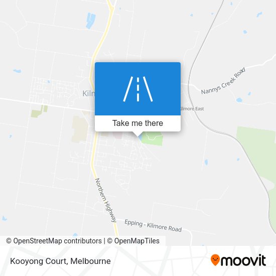 Kooyong Court map