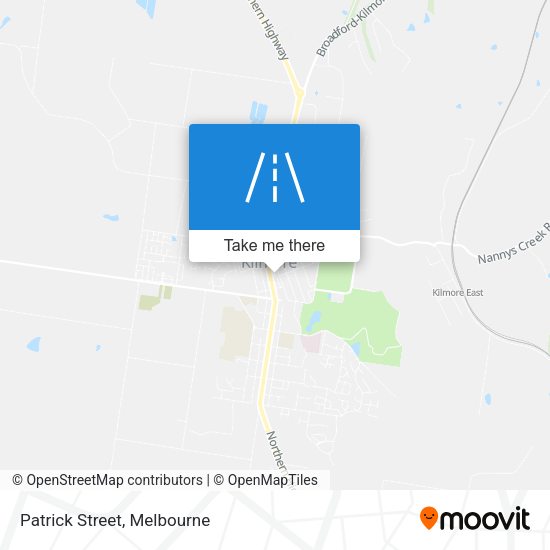 Patrick Street map