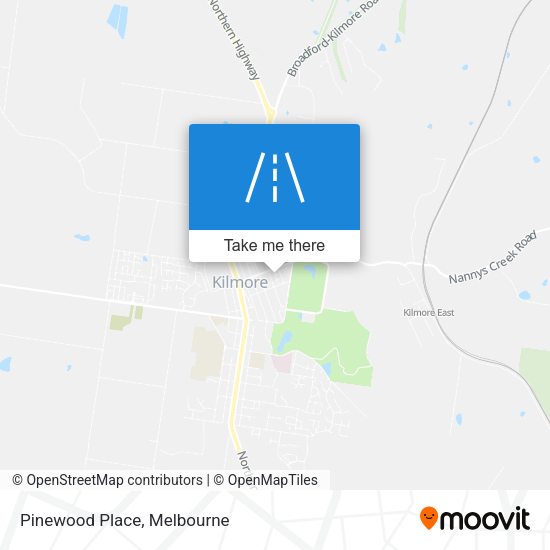 Pinewood Place map