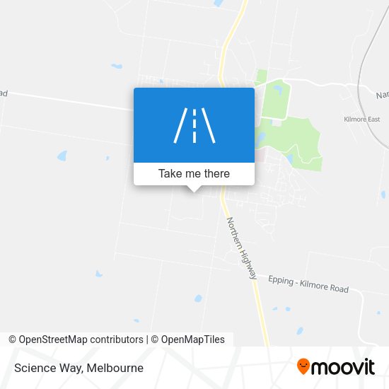Science Way map