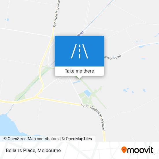Bellairs Place map