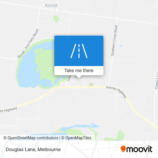 Douglas Lane map
