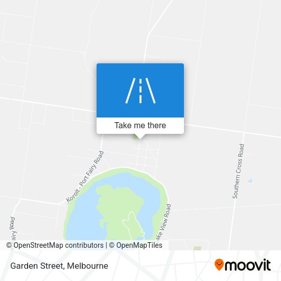 Garden Street map