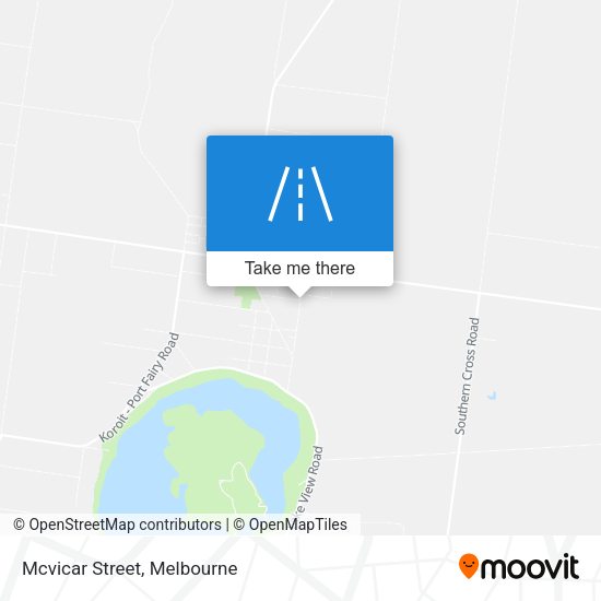 Mcvicar Street map