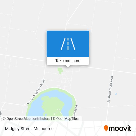 Midgley Street map