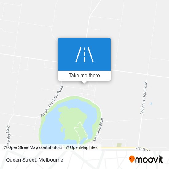 Queen Street map