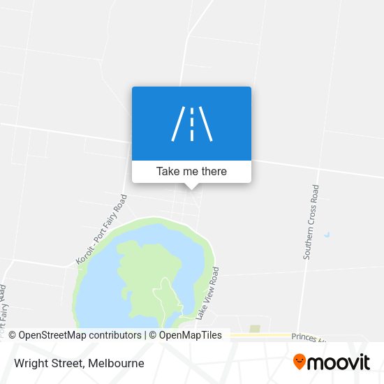 Wright Street map