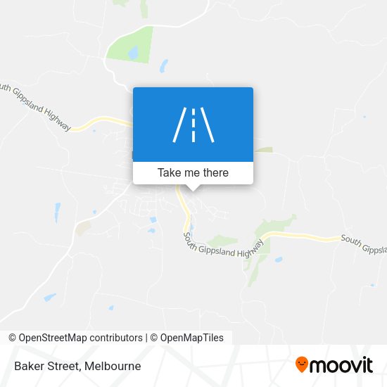 Baker Street map