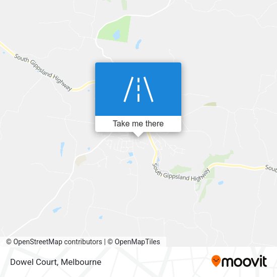 Dowel Court map