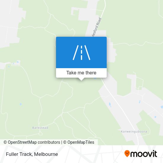 Fuller Track map
