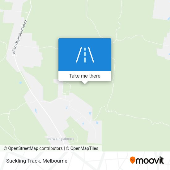 Suckling Track map