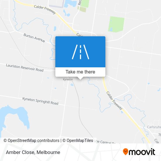 Amber Close map
