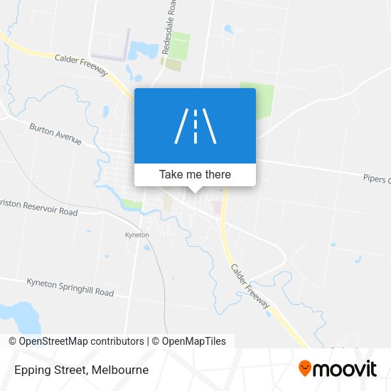 Epping Street map