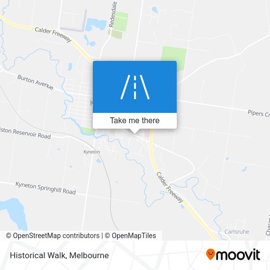 Historical Walk map